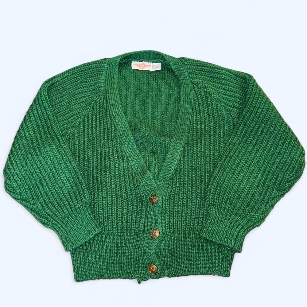 Unbranded Women's Green Cardigan